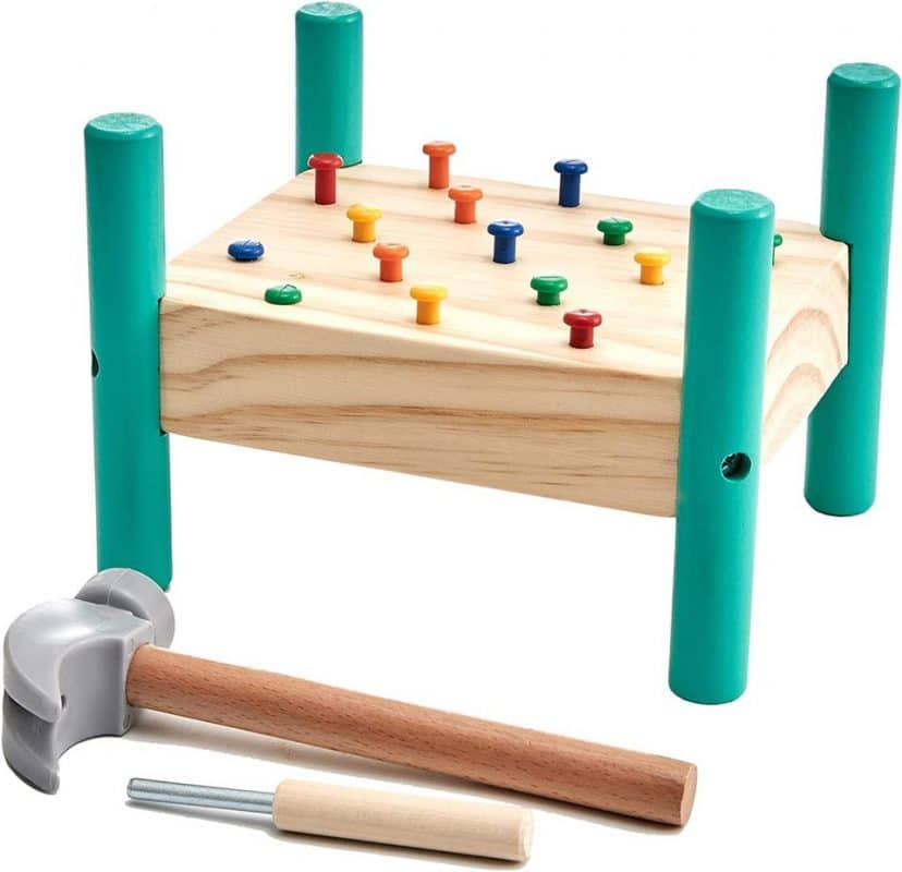 jeux de construction clou marteau