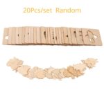Un ensemble de Pochoirs en Bois Montessori pour Enfants - 20 pièces.
