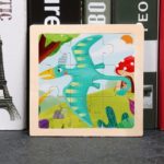 Puzzle en Bois Dinosaure