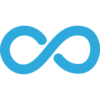 Un symbole d'infini bleu orne le fond transparent, évoquant un sentiment de possibilités infinies, un peu comme un kit sensoriel conçu pour engager et inspirer.